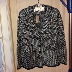 Ann Taylor Sweater Blazer